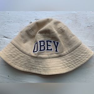 OBEY corduroy bucket hat